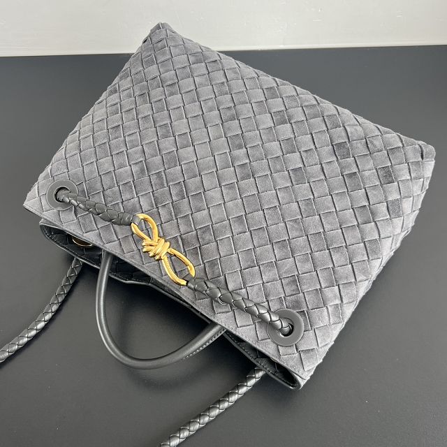 BV original suede small andiamo 743568 graphite