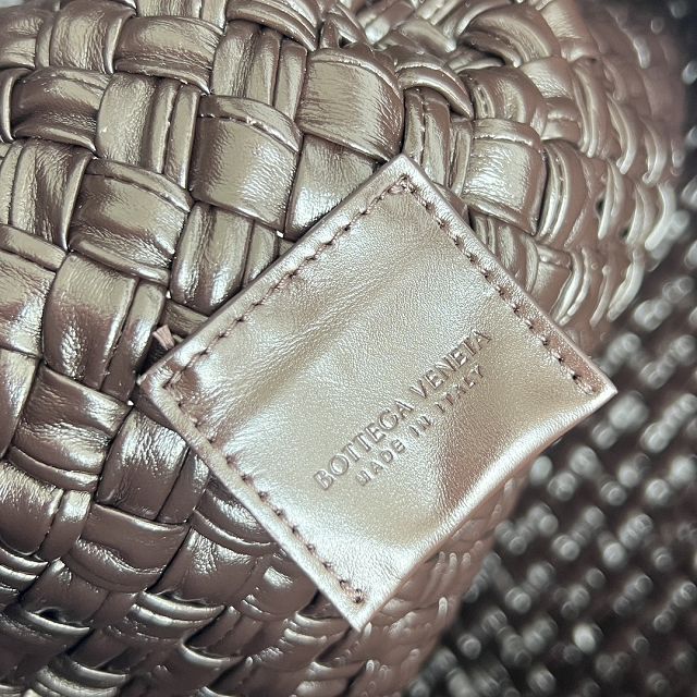 BV original calfskin large tosca hobo bag 765373 fondant