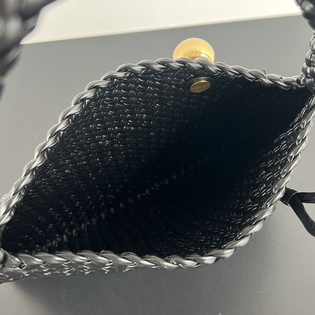 BV original calfskin tosca baci hobo bag 826196 black