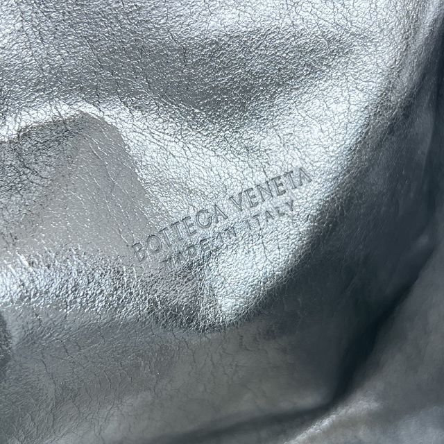 BV original lambskin medium lauren 1980 clutch 785807 silver