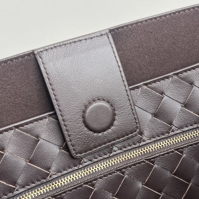 BV original calfskin large andiamo bag 806010 fondant