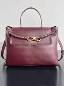 BV original calfskin medium ciao ciao bag 817231 barolo