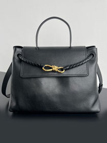 BV original calfskin medium ciao ciao bag 817231 black 