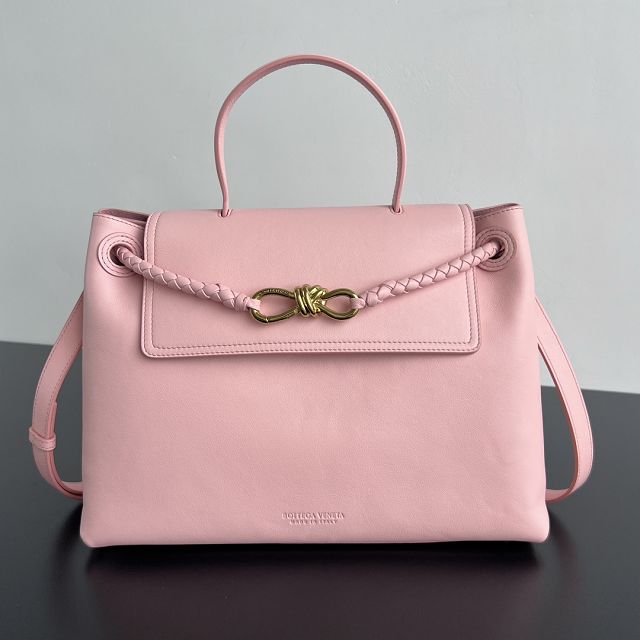 BV original calfskin medium ciao ciao bag 817231 rose