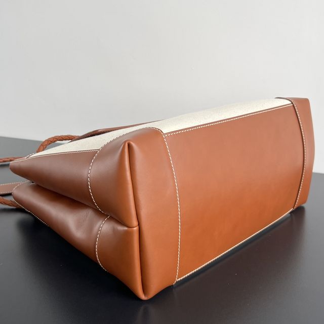 BV original canvas andiamo backpack 789039 brown