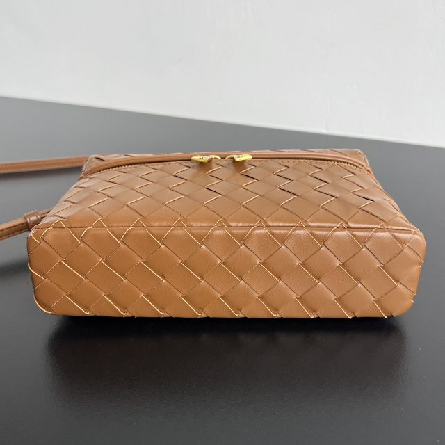 BV original calfskin bang bang vanity case 789109 chestnut