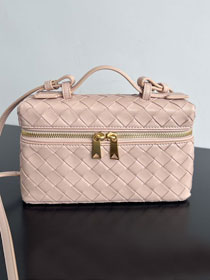 BV original calfskin bang bang vanity case 789109 lotus