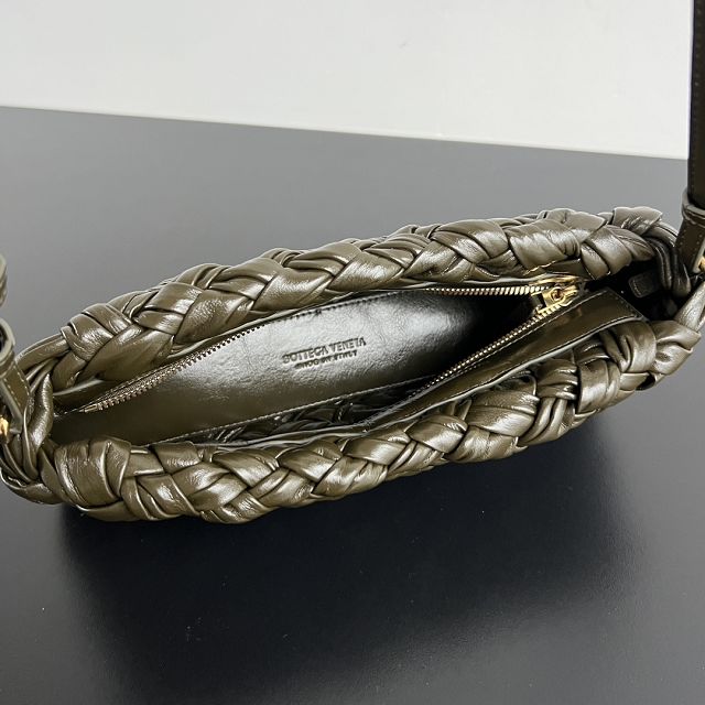 BV original calfskin cha-cha shoulder bag 785780 mustard