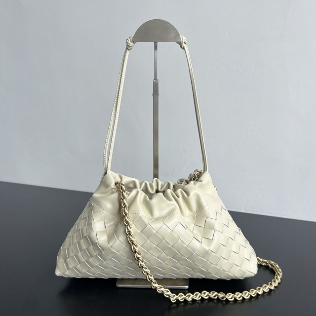 BV original calfskin dustbag notte 839394 sea salt