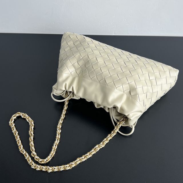 BV original calfskin dustbag notte 839394 sea salt