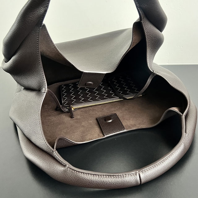 BV original calfskin large campana bag 844251 fondant