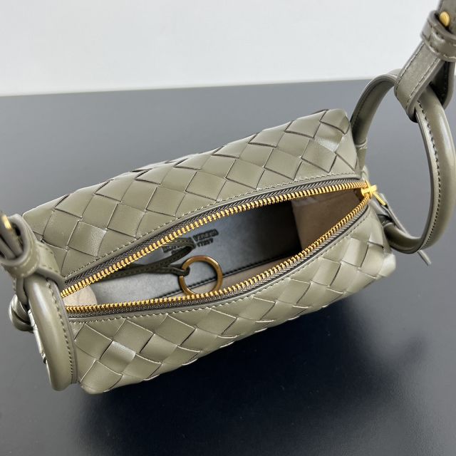 BV original lambskin loop top handle bag 796615 cypress