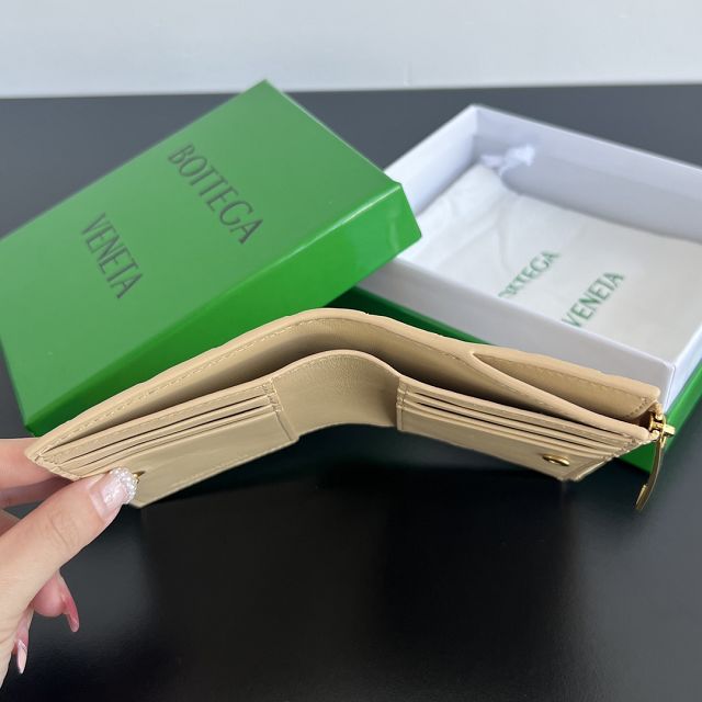 BV original lambskin small bi-fold wallet 742330 