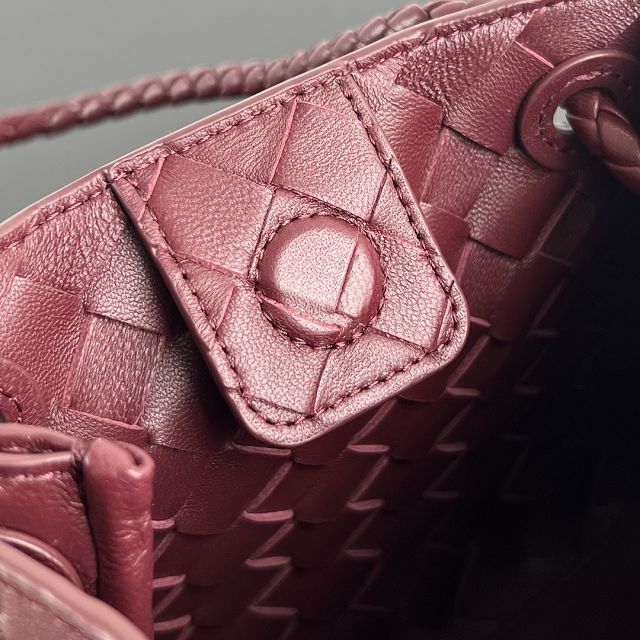 BV original lambskin small campana bag 796569 barolo