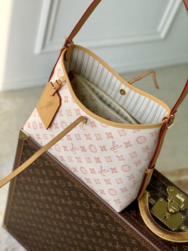 Louis vuitton original monogram canvas carryall PM M27948 lin 