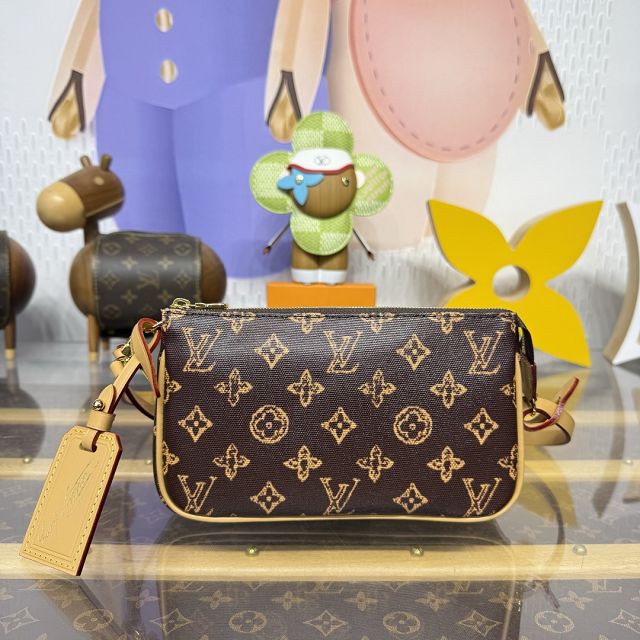Louis vuitton original monogram canvas pochette accessoires M27718
