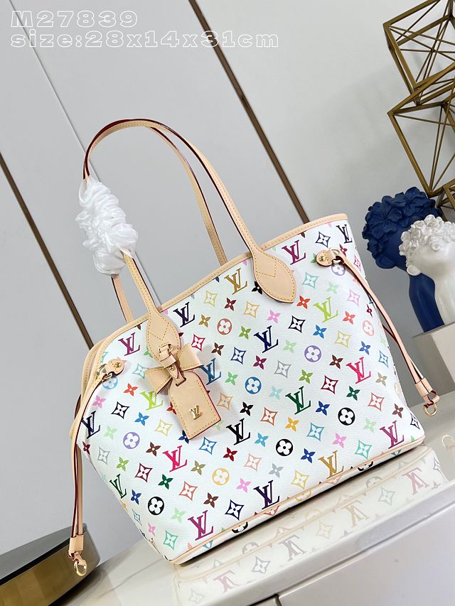 Louis vuitton original monogram multicolor neverwoof pet carrier M27839