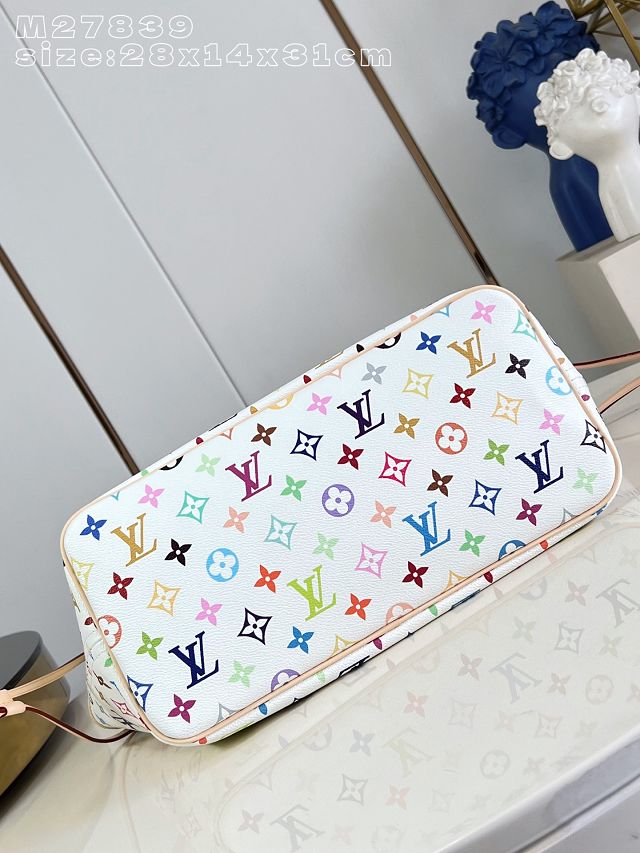 Louis vuitton original monogram multicolor neverwoof pet carrier M27839