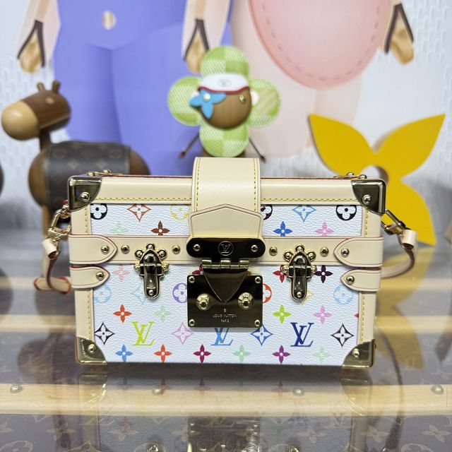 Louis vuitton original monogram multicolor petite malle M28243