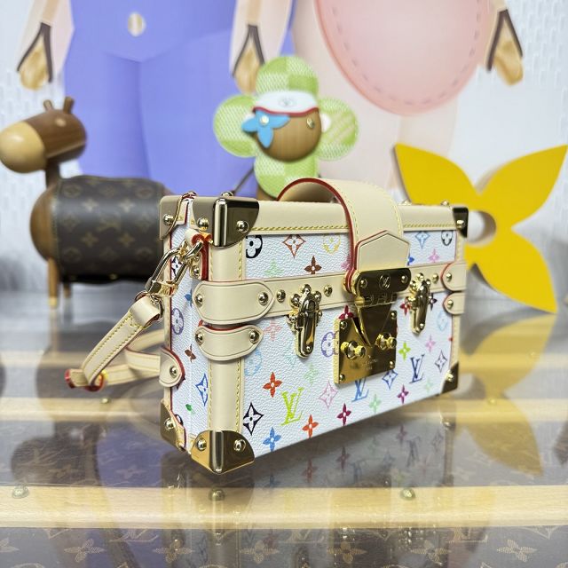 Louis vuitton original monogram multicolor petite malle M28243