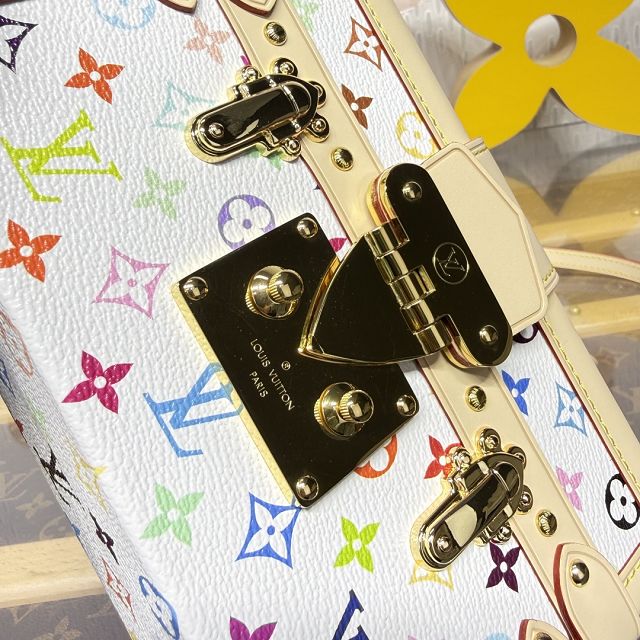 Louis vuitton original monogram multicolor petite malle M28243