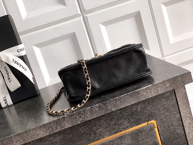 CC original lambskin clutch with chain AP4976