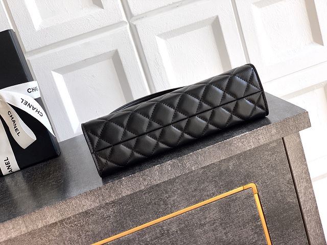 CC original lambskin shoulder bag AS6045 black