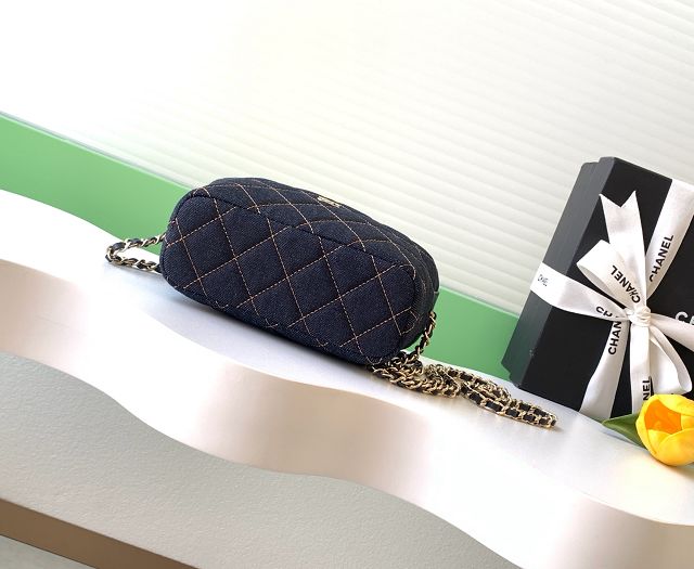 CC original denim pouch AP4386 dark blue