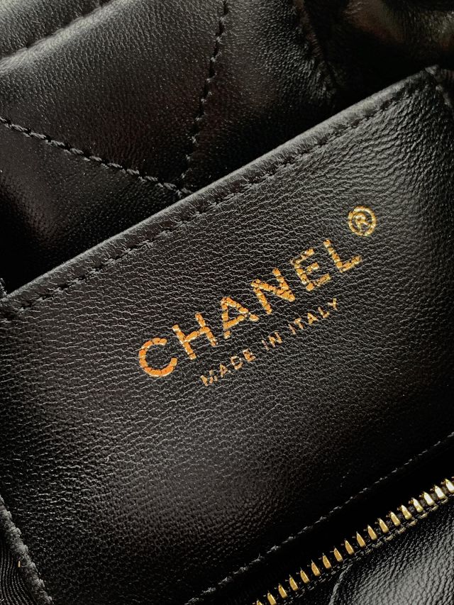 CC original lambskin small handbag AS5849 black