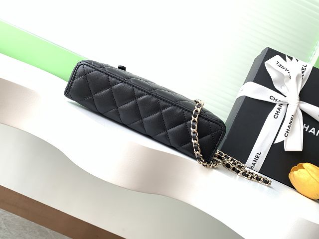 CC original lambskin vanity with chain AP4385 black