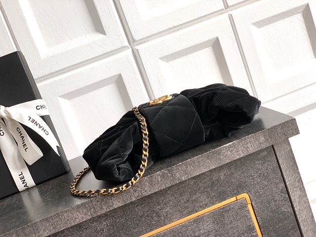 CC original velvet small handbag AS5849 black