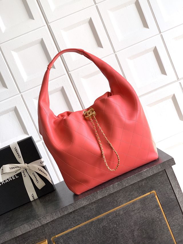 CC original calfskin large hobo bag AS5967 green