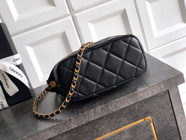 CC original lambskin hobo bag AS5898 black