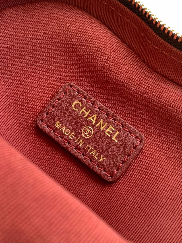 CC original lambskin clutch with chain AP2784