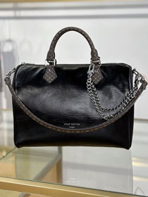 Louis vuitton original calfskin speedy soft 30 M29419 black