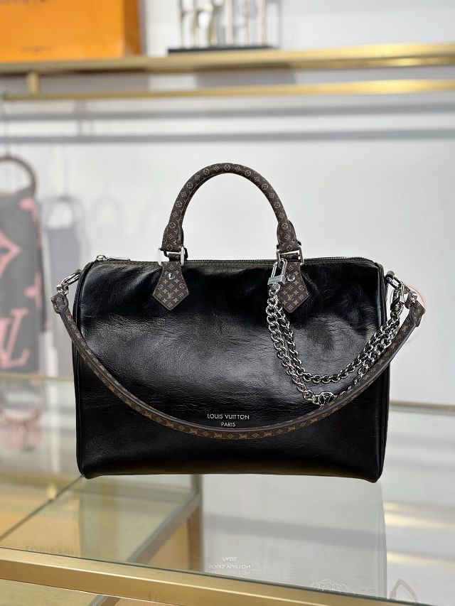 Louis vuitton original calfskin speedy soft 30 M29419 black