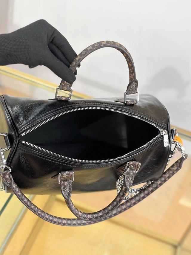 Louis vuitton original calfskin speedy soft 30 M29419 black