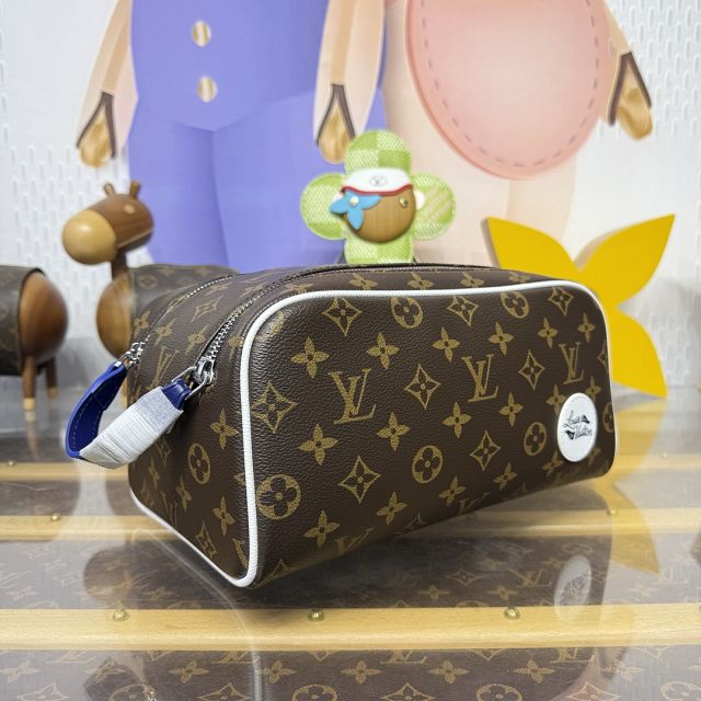 Louis vuitton original monogram canvas dopp kit pouch M28371