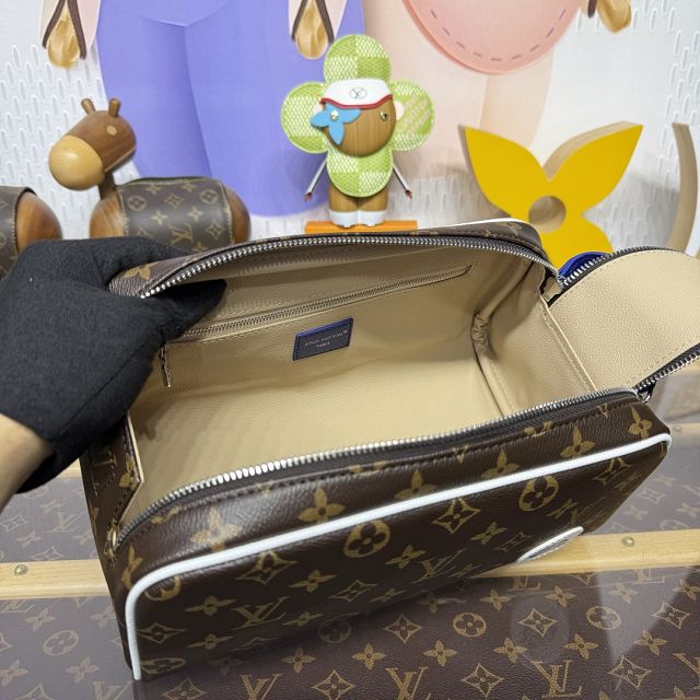 Louis vuitton original monogram canvas dopp kit pouch M28371