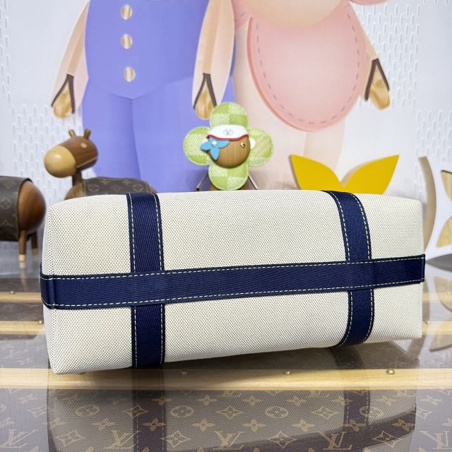 Louis vuitton original cotton escale bag M28503 ocean blue