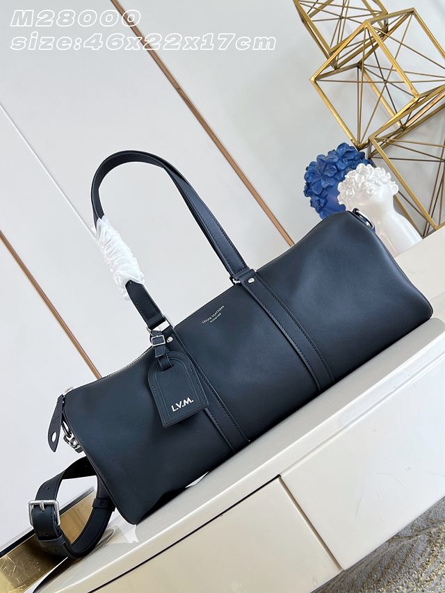 Louis vuitton original calfskin needle bag M28000 black