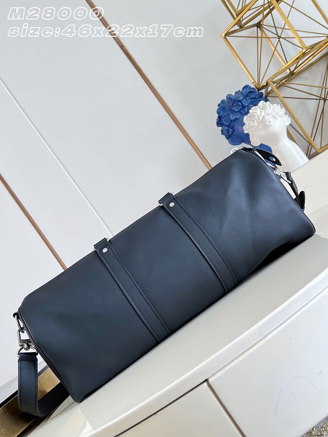 Louis vuitton original calfskin needle bag M28000 black