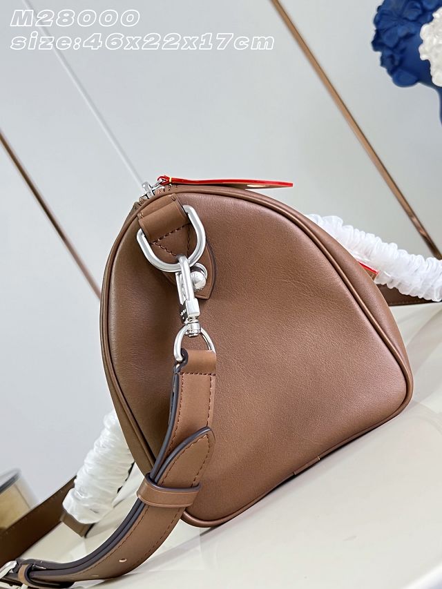 Louis vuitton original calfskin needle bag M28000 brown