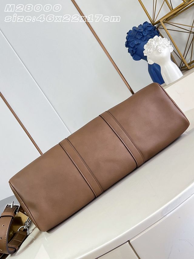 Louis vuitton original calfskin needle bag M28000 brown
