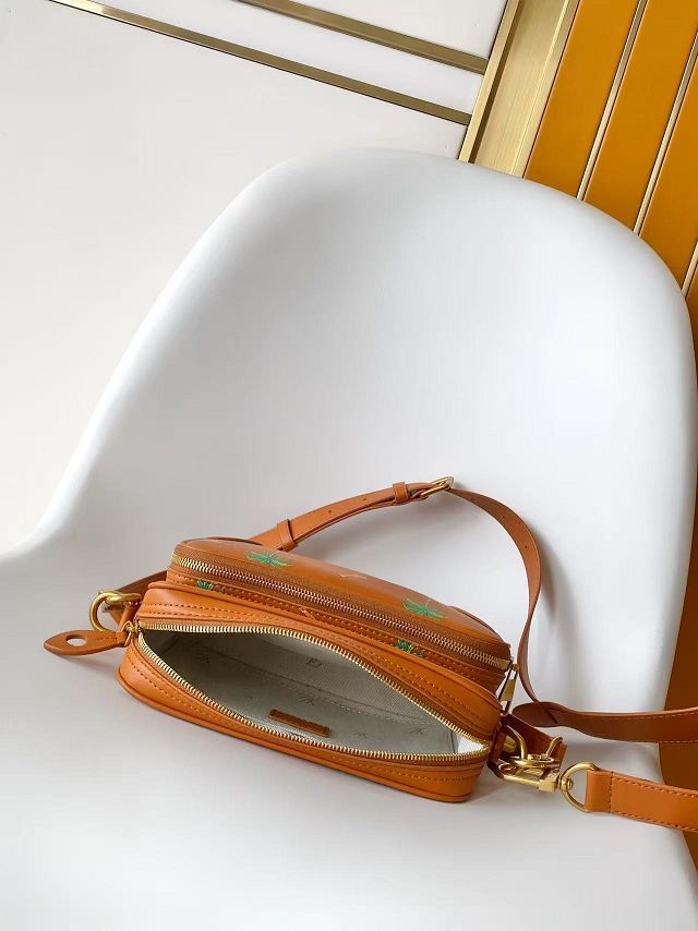 Louis vuitton original calfskin nil city bag GM M27993 brown