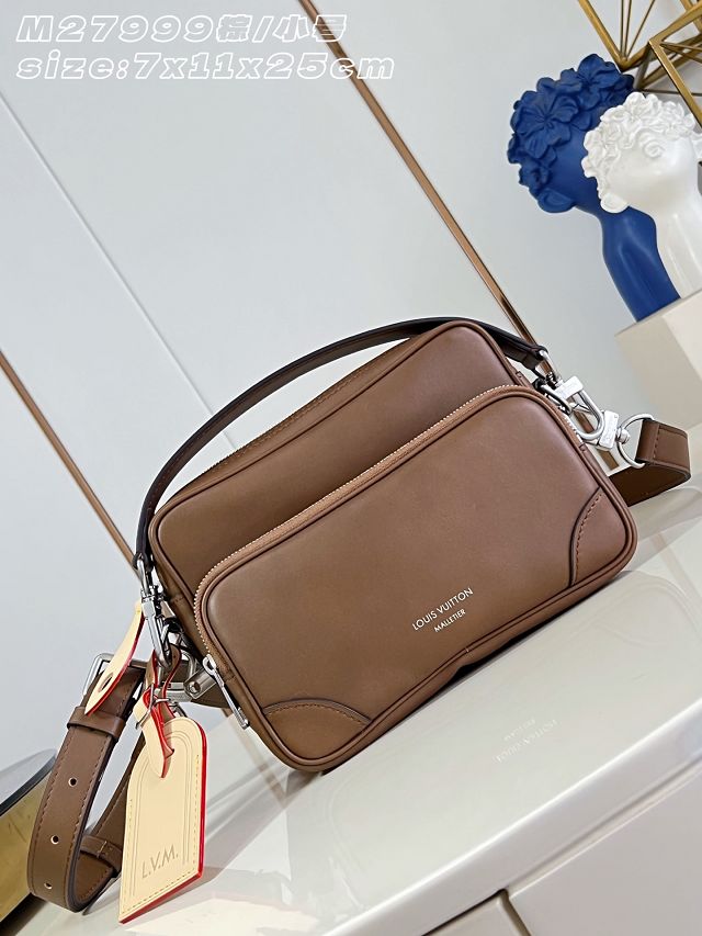 Louis vuitton original calfskin nil city bag M27998 brown
