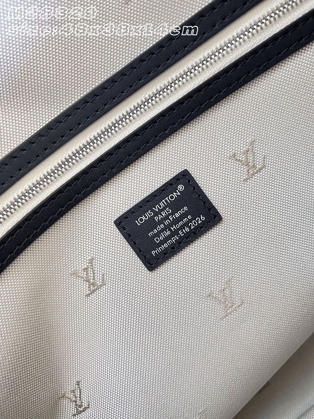 Louis vuitton original calfskin vagabond hobo bag M28392 black