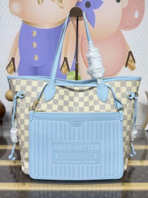 Louis vuitton original calfskin&canvas neverfull Inside out MM N40946