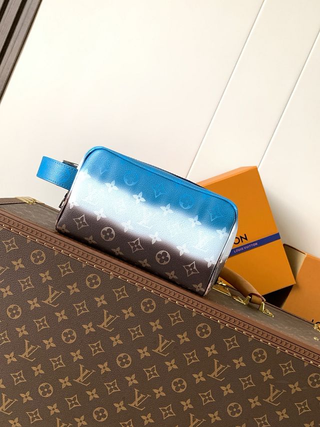 Louis vuitton original monogram canvas locker dopp kit M28228
