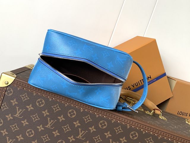 Louis vuitton original monogram canvas locker dopp kit M28228